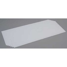Evergreen Scale Models White Sheet .015 x 8 x 21 6 EVG9102 Plastic Building