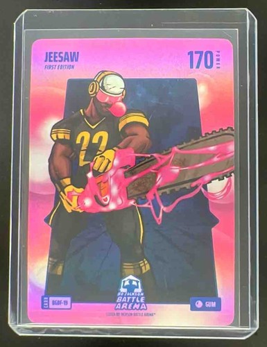 2025 Bo Jackson Battle Arena Jeesaw Bubblegum Battlefoil 170 Power #BGBF-19 Gum