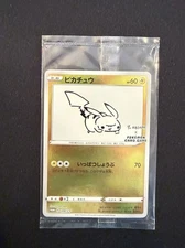 SEALED Pikachu Yu Nagaba Promo JP Pokemon 208/s-p Limited Japanese - Exact Card