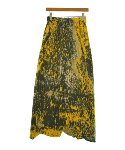 AMERI Long/Maxi Length Skirts YellowxGrayxBeigeet… - image 1