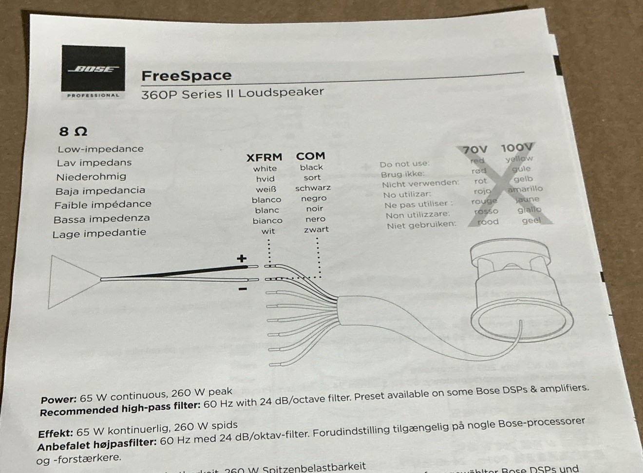 Bose FreeSpace 360P Series II Outdoor Speaker - Green