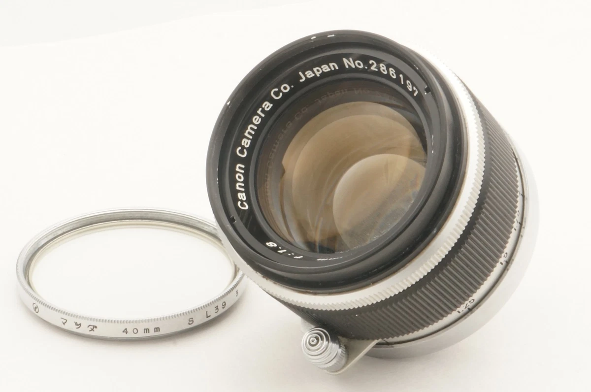 50mm Focal f/1.8 L39 Mount Camera Lenses for sale | eBay