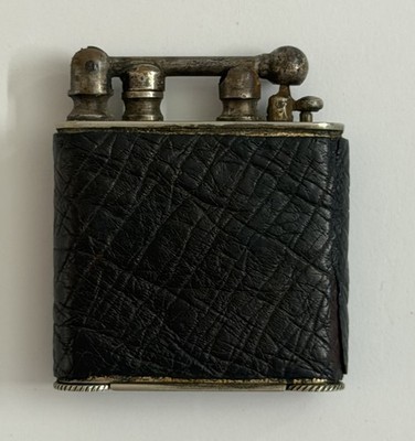 Antique Douglas Lighter Leather Wrapped With Strong Lift Arm Wrigley Chicago USA