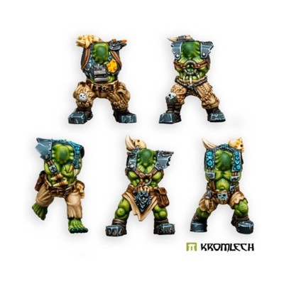 Kromlech Sci-Fi Orc Mini Orc Wild Tribez Bodies New