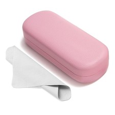 Glasses Case Hard Shell Large Eyeglasses Case PU Leather Protective Cases for...