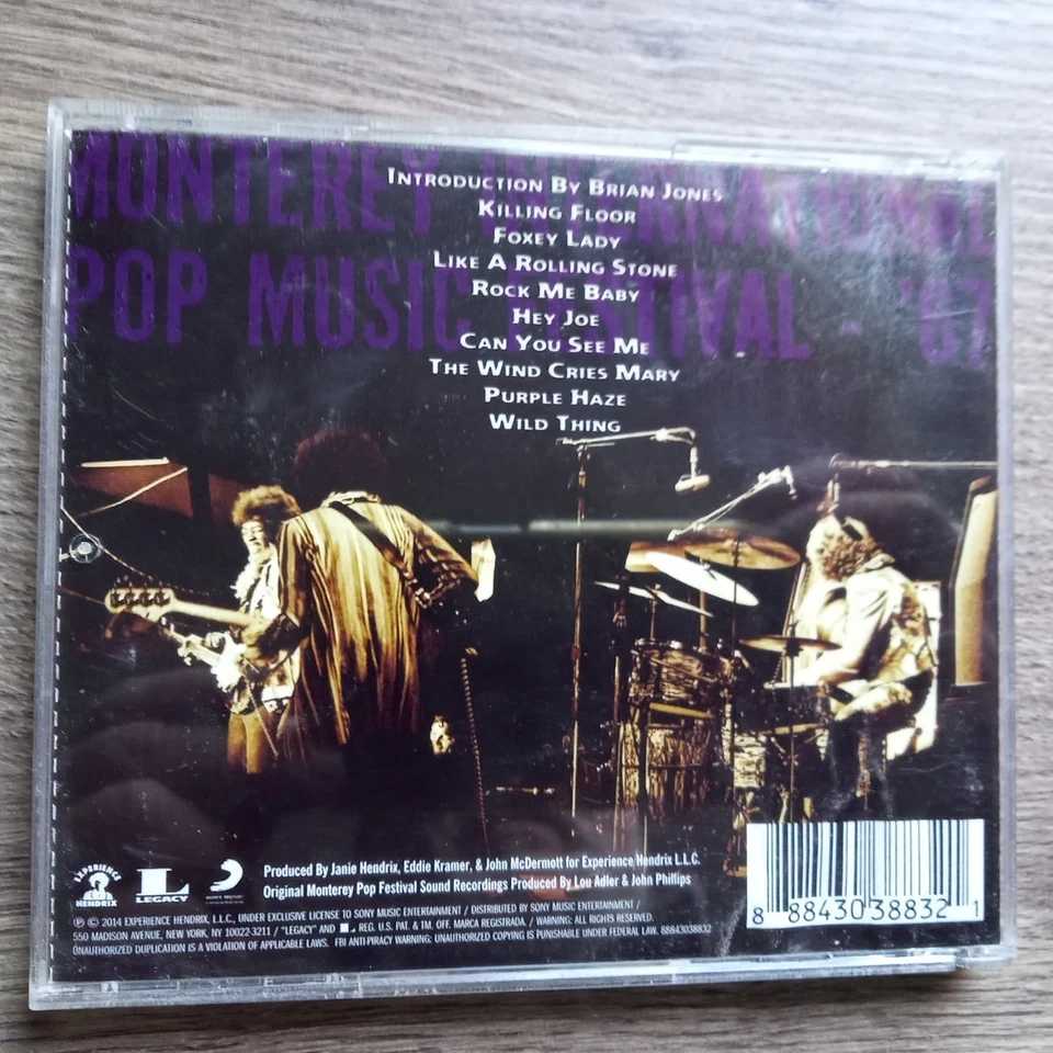 THE JIMI HENDRIX EXPERIENCE - Live in Monterey - Bild 2 von 2