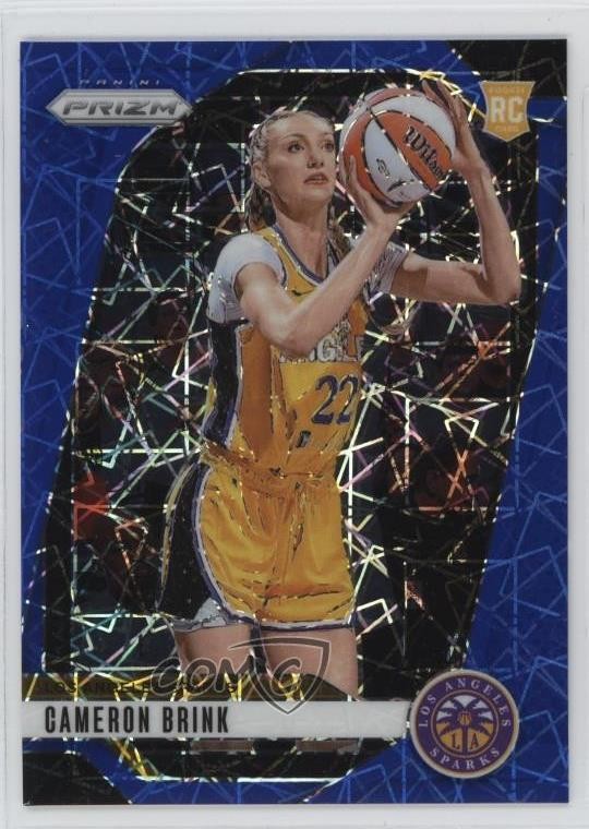 2024 Panini Prizm WNBA Blue Velocity Prizm Cameron Brink #127 Rookie RC 12g7