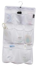 8 Pockets Mesh Shower Organizer Hanging Caddy with Rotating Hanger Quick Large