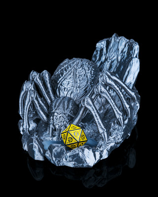 Spider Dice Tower Würfelablage Webspinner Würfelroller für DnD RPG Spiele