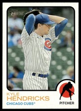 2022 Topps Heritage Kyle Hendricks Chicago Cubs #235