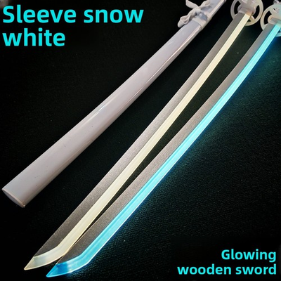 #ad Demon Slayer Sword Rechargeable LED Glowing Sword $83.99