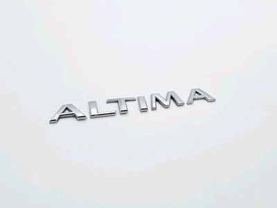 2002-2006 NISSAN ALTIMA EMBLEM BADGE LOGO SYMBOL TRUNK REAR CHROME OEM ...