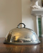 Early 20th Century Yeomans of Sheffield Silver Plate Meat Dome, 33cm, circa 1900