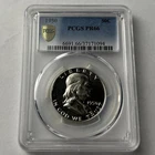 1950 FRANKLIN HALF DOLLAR LESS THAN 52,000 MINTED PCGS PR66 GOLD SHIELD