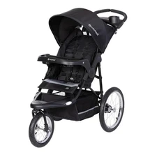 Adjustable Canopy Jogging Stroller - Footrest Reflectors