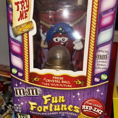 M&Ms Fun Fortunes Candy Dispenser The Great Red-ini No Candy Limited Edition
