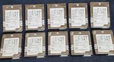 Lot of (10) Seagate ST900MM0036 900GB 2.5" SAS Savvio HDD - Free Fast Shipping!