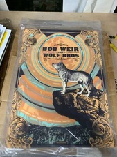 music posters, Bob Weir & Wolf Bros., Chicago Theatre, 11/1/18, Status Serigraph
