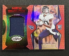 2021 Certified FOTL Red SSP /125 Dez Fitzpatrick #NG-36 Rookie RC