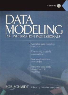 Data Modeling for Information Professionals with CDROM - Hardcover - GOOD