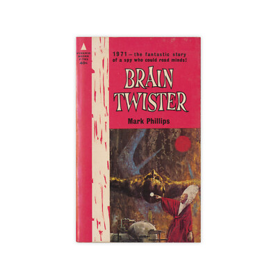Brain Twister - vintage 1962 science fiction paperback by Mark Phillips