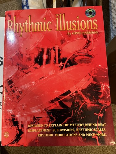 Rhythmic Illusions: Book & CD By Gavin Harrison - Picture 2 of 4