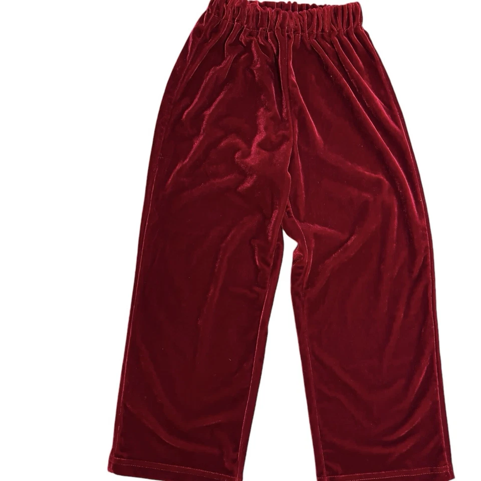 Traje de lujo para niños Mrs Santa 8 piezas. Navidad Niño Niños Talla Pequeña 4-6x Foto 3 de 4