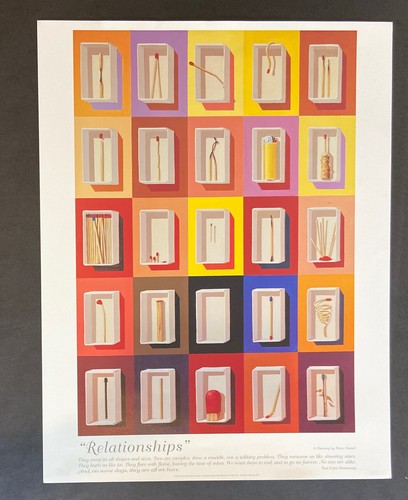 Vintage Poster: 1997 Relationships  Pierre Marcel (20x26 Inches)