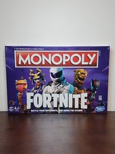 Monopoly Fortnite Edition Family Board Game E6603 Whiteout Epic Character READ