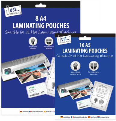 A4 / A5 Laminierfolien Glanz 140 Mikron Kaschiermaschine Laminat Blätter
