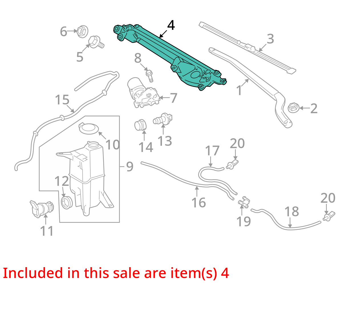 Wiper Transmission/Linkage 2015 Tundra Sku3921262 eBay