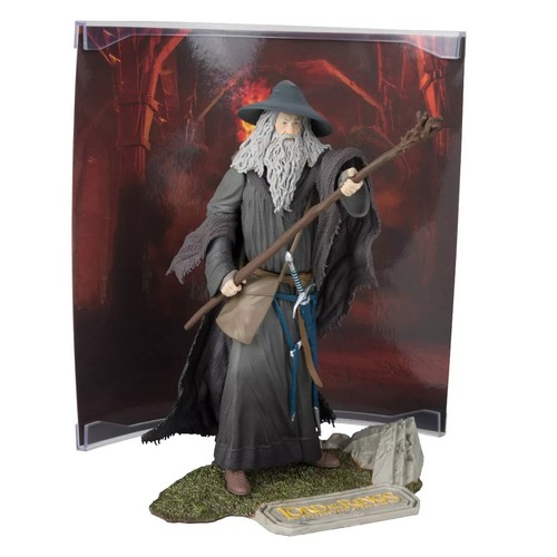 Mcfarlane Movie Maniacs Gandalf the Grey Lord of the Rings Limited Edition - Picture 2 of 7