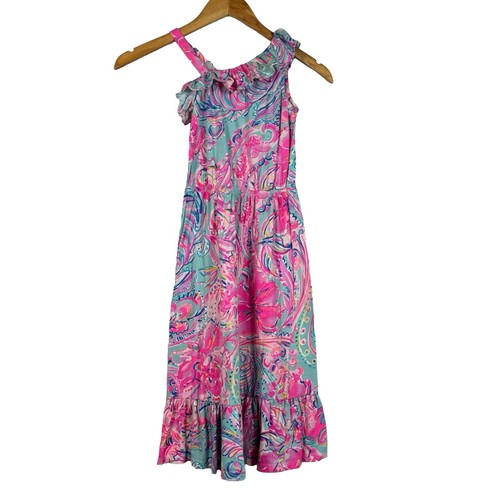 NWT $248 Lilly PulitzerMystique Pink Alaric Halter Maxi Dress Size 2 | eBay