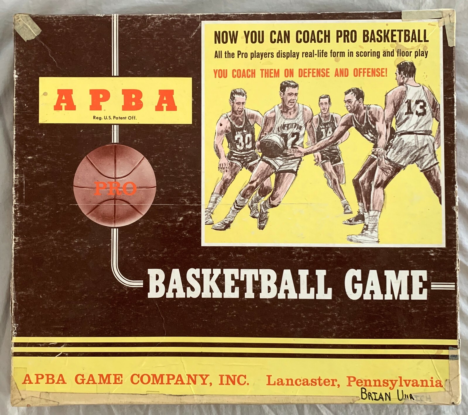 APBA NBA Basketball Board Game VINTAGE 1979-80 Season APBA NBA Basketball Board Game VINTAGE 1979-80 Season