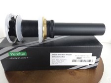 NIB: Purelux Vessel Sink Drain Stopper without Overflow - Oil Rubbed Bronze