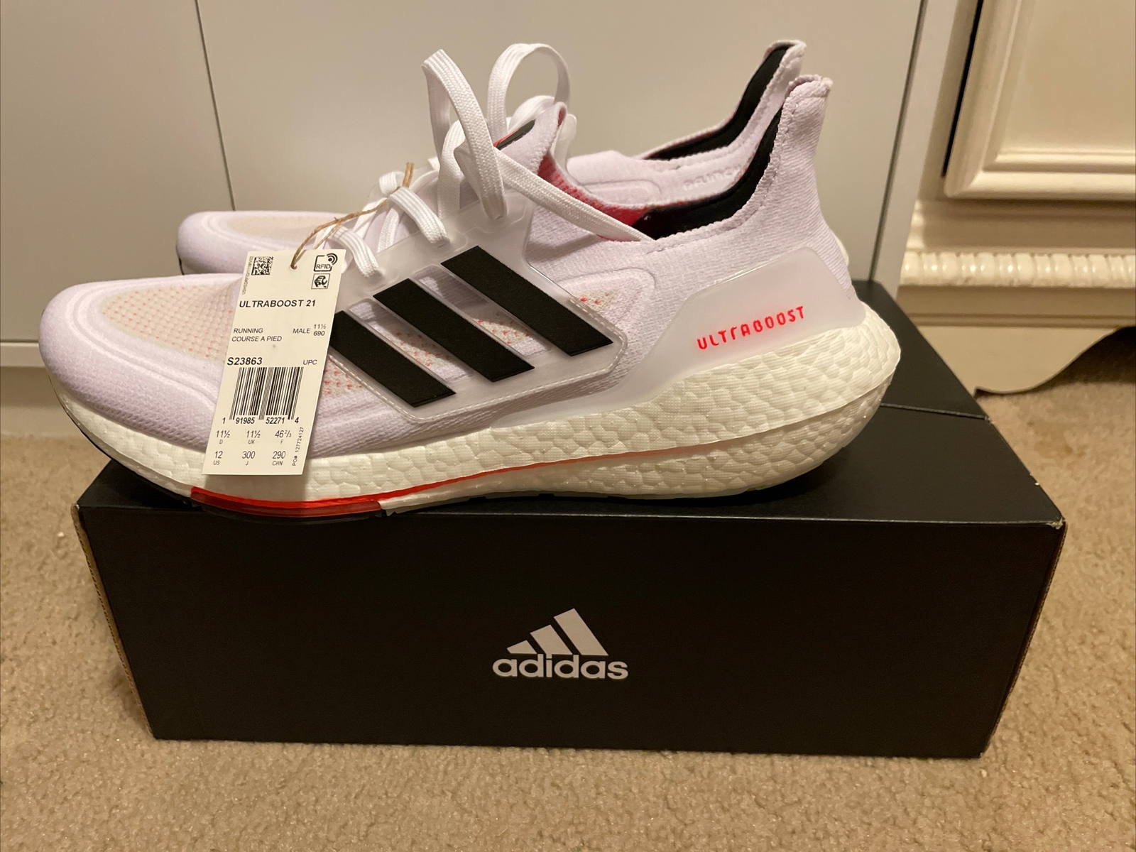 Size 12 - adidas UltraBoost 21 Tokyo 2021 - S23863 for sale online | eBay