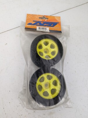 NEW! Jaco JAC2015 Team Associated Truck Bearing Front Foam Tires & Wheels