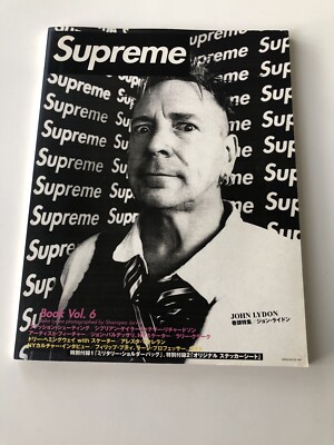 SUPREME Book Magazine Catalog Vol. 6 with 4 stickers 2010 SUPREME Book Magazine Catalog Vol. 6 with 4 stickers 2010