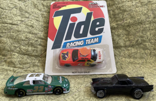 Lot of 3 race cars. Tide 1992 & Ricky Rudd, #33 Monte Carlo, ‘57 T-bird - Picture 1 of 16