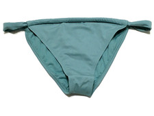 Shade  Shore Womens L 12-14 Green Low Rise High Leg Extra Cheeky Bikini Bottom