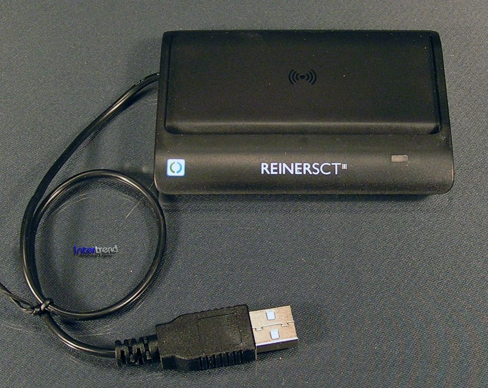 ReinerSCT cyberJack RFID Basis USB-Lesegerät für neuen Personalausweis OVP NEU - Bild 3 von 4