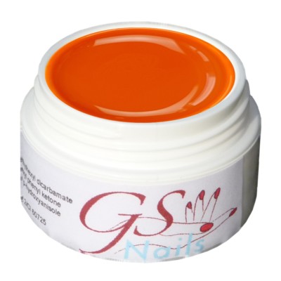 GS-Nails 5ml UV Farbgel Retro Orange  Made in Germany #B2