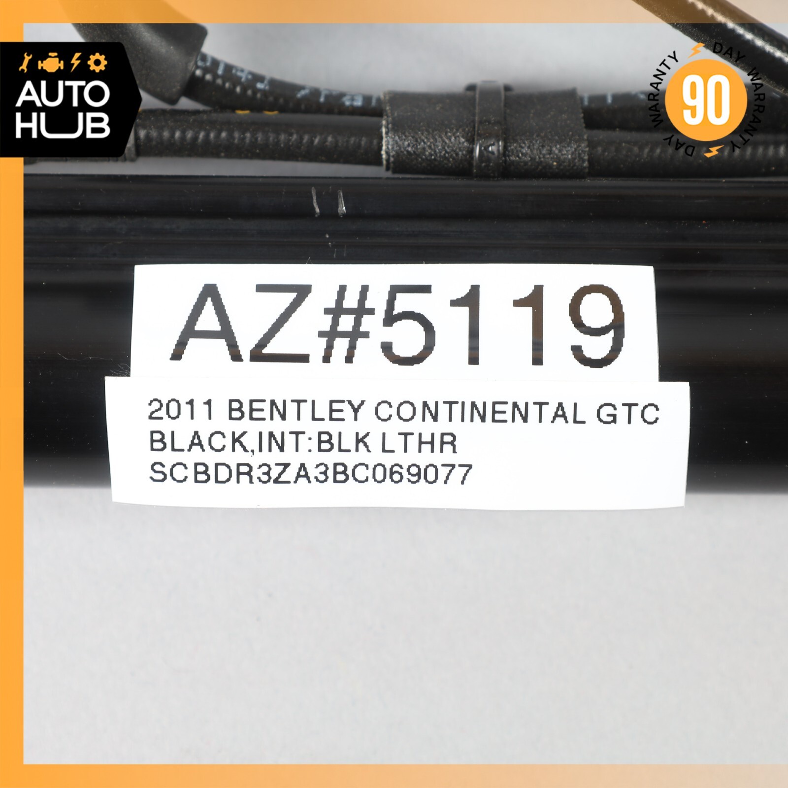 Bentley Continental GTC Right Passenger Side Top Hydraulic Lift Cylinder OEM 59k