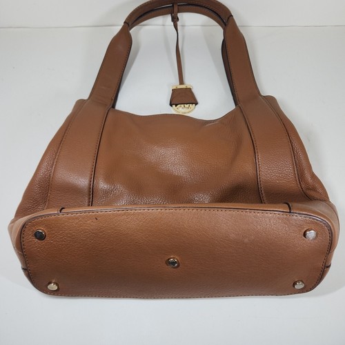 Michael Kors Purse Leather Brown Pre Owned - Picture 3 of 24