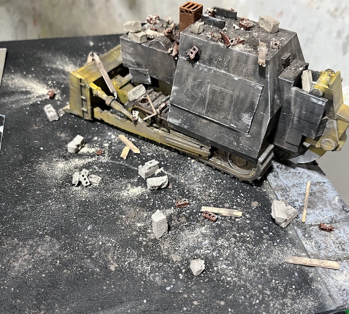 Large 7” Custom Detailed Killdozer Model Only (Pre Order) | eBay
