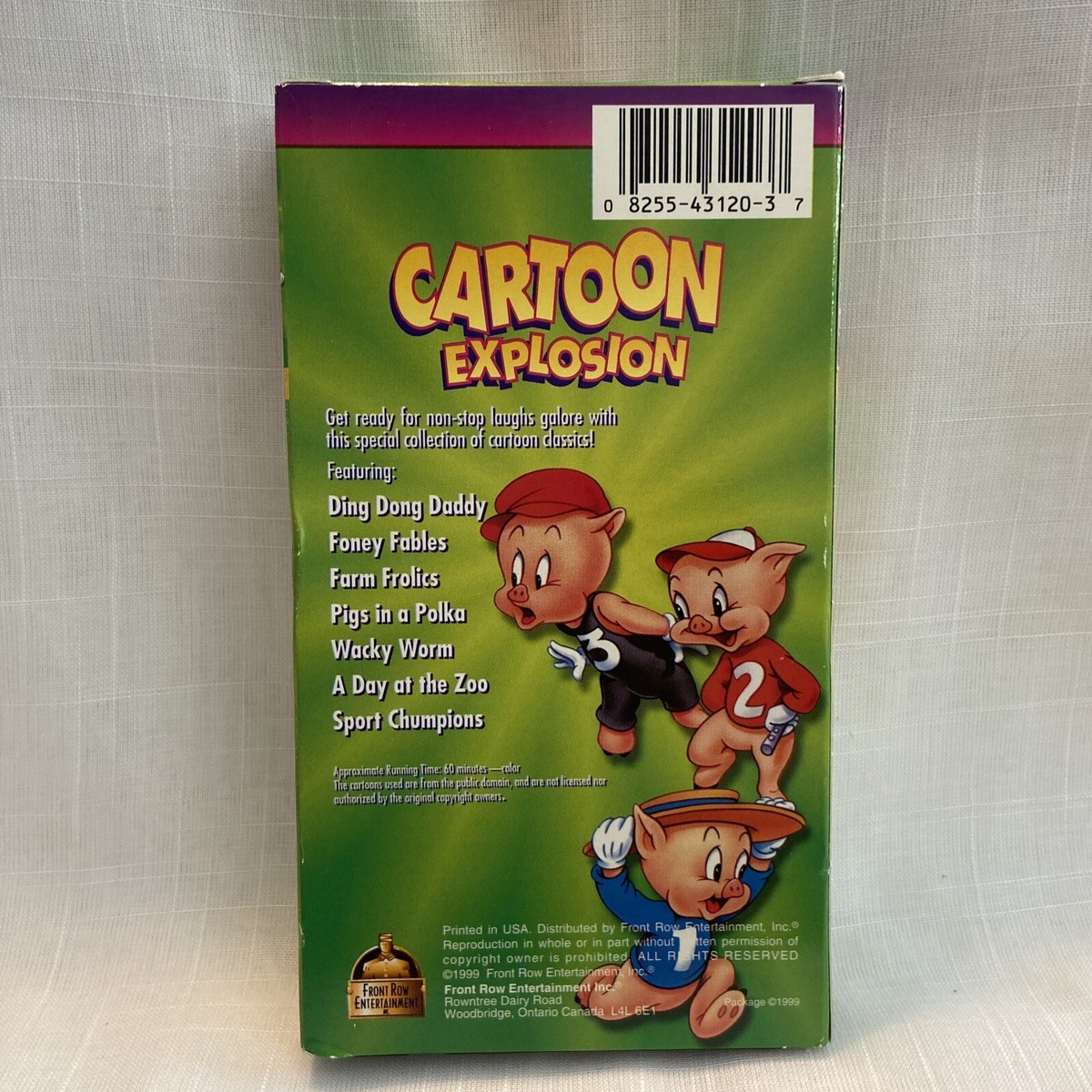 Cartoon Explosion - Foney Fables (VHS, 2000, Animated Classics