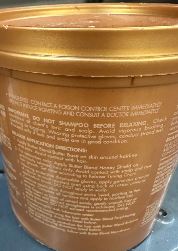 Mezcla de mantequilla Mizani relajante curso/resistente-30 oz Foto 3 de 3