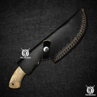 Damascus Hunting Tracker Knife / Hand Forged Damascus Steel Gift for the Beloved — photo 5