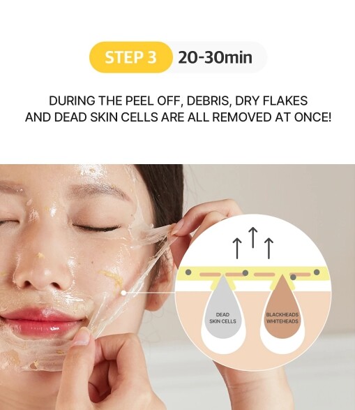 APRILSKIN Real Calendula Peel Off Pack Mask 100g Face Scrub Exfoliators