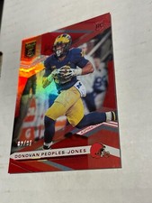 2020 Donruss Elite Rookies Aspirations /91 Donovan Peoples-Jones #140 Rookie RC